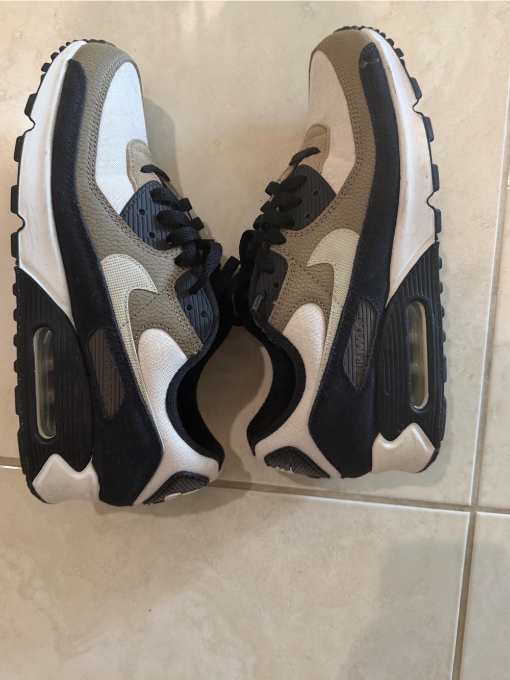 Nike Men's Athletic Sneakers in Black, White & Gray